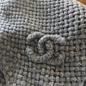 CHANEL Blanket / Throw / Traveling Rug - rare